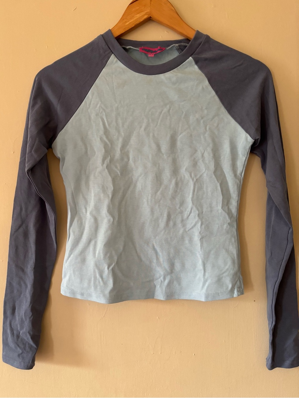Edikted Long Sleeve Raglan Top